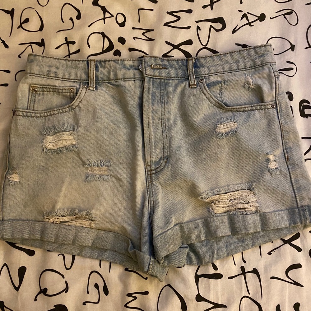 Ripped shorts